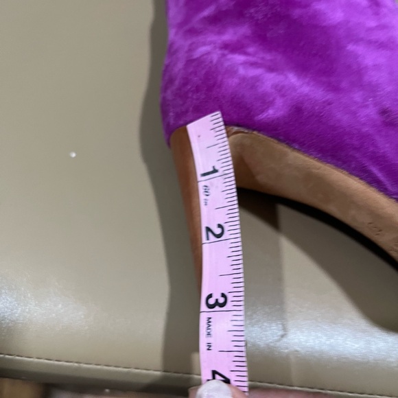 Sergio rossi velvet purple boots size 37 - Picture 7 of 16